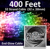 32-Strand End-Glow Fiber Optic Cable